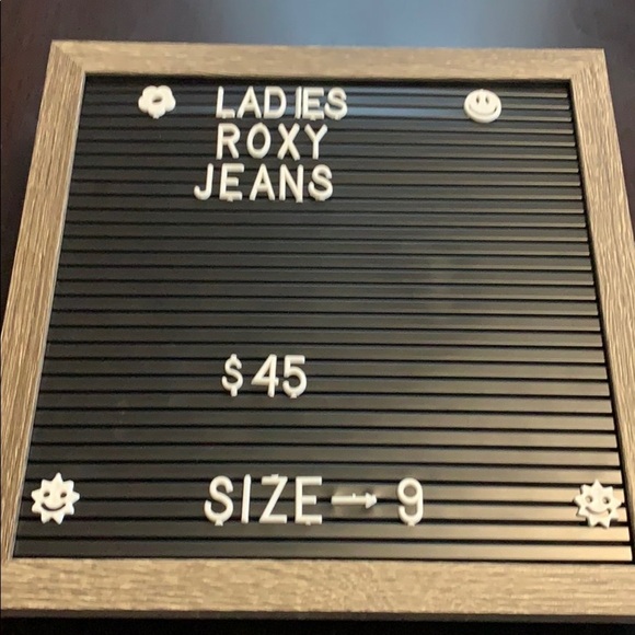Ladies Roxy skinny jeans - Picture 2 of 8
